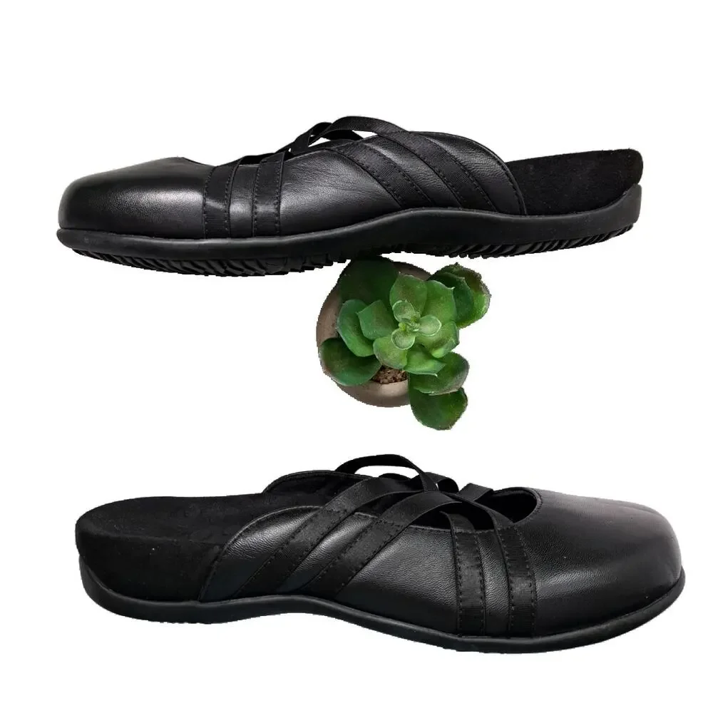 Vionic Black Flats - Picture 2 of 8